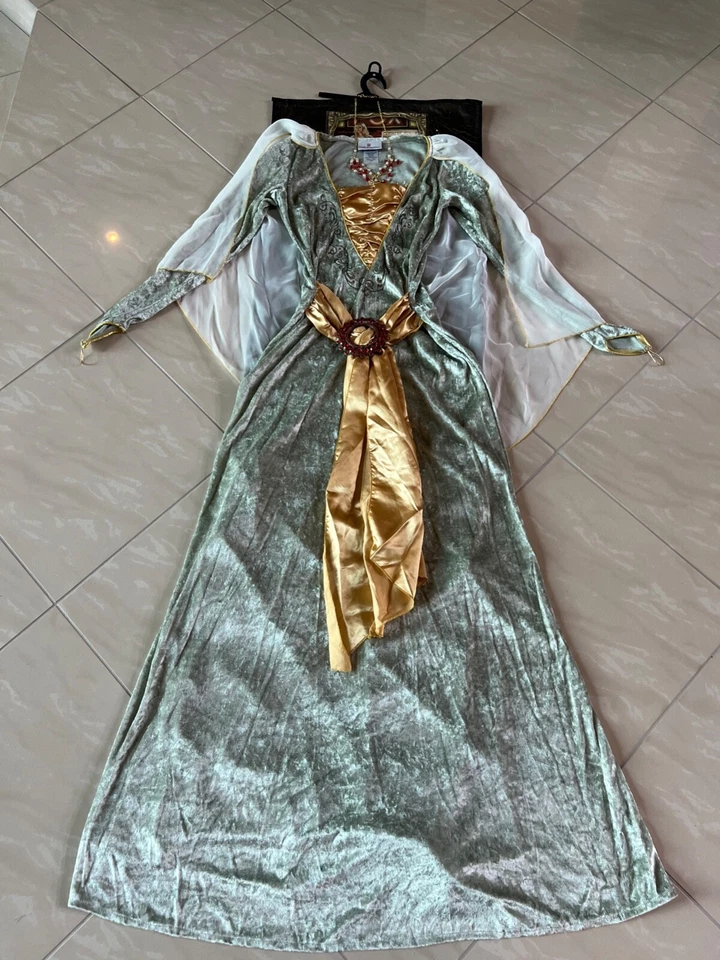 #2432 Disfraz de doncella medieval completo incharacter mediano Foto 4 de 4