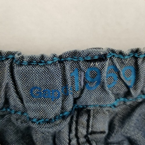 Gap 1969 Kid's Boys Blue 100% Cotton Slouch Denim Jeans Pant Size 5 Regular - Picture 10 of 12