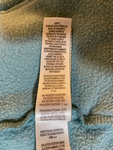 Marks & Spencer Mädchen Kapuzenjacke durchgehender Reißverschluss bestickt Häschen Fleece Größe 6-7 grün - Bild 14 von 17