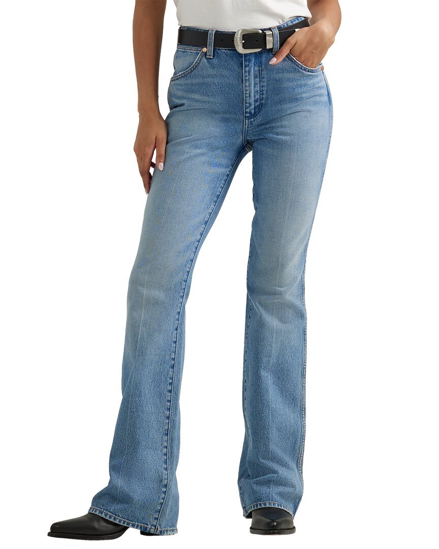 Джинсовые женские ботинки Wrangler Westward Heartbroken Bootcut 26X34