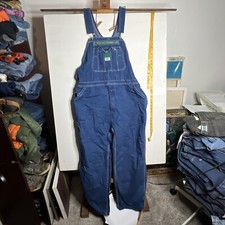 Liberty Overalls Jeans Mens 44 Blue Straight Workwear Bib Farmer Carpenter