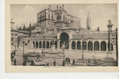 UDINE - Piazza Vittorio Emanuele E Castello - FP Molto Bella