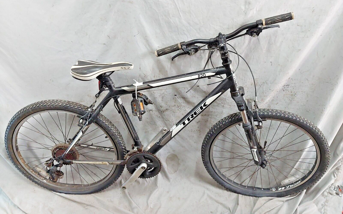 1995 Trek 820 Singletrack MTB Bike Large Hardtail Suspension