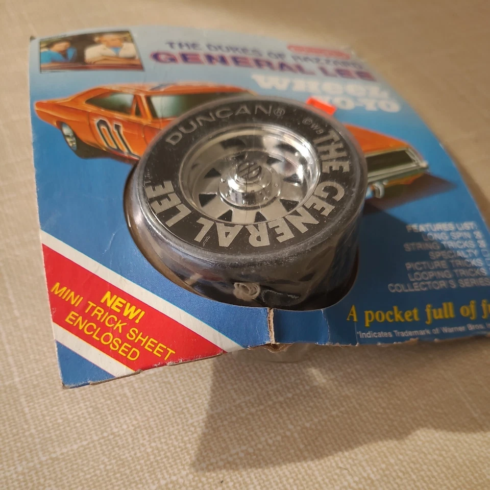 The Dukes Of Hazzard General Lee Duncan Wheel YO-YO NOS NIP VINTAGE - Image 3 of 4