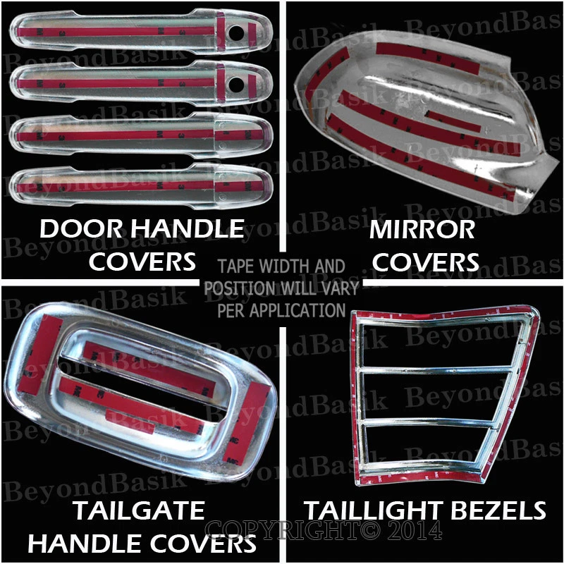 Alerón para Nissan Juke 2011-2017 + cubiertas de manija de puerta cromadas sin cerraduras inteligentes Foto 2 de 3