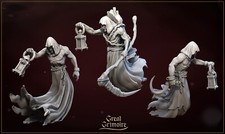 Guardians of the Lodge Set  Great Grimoire  RPG D D Wargaming 3D Printed Mini