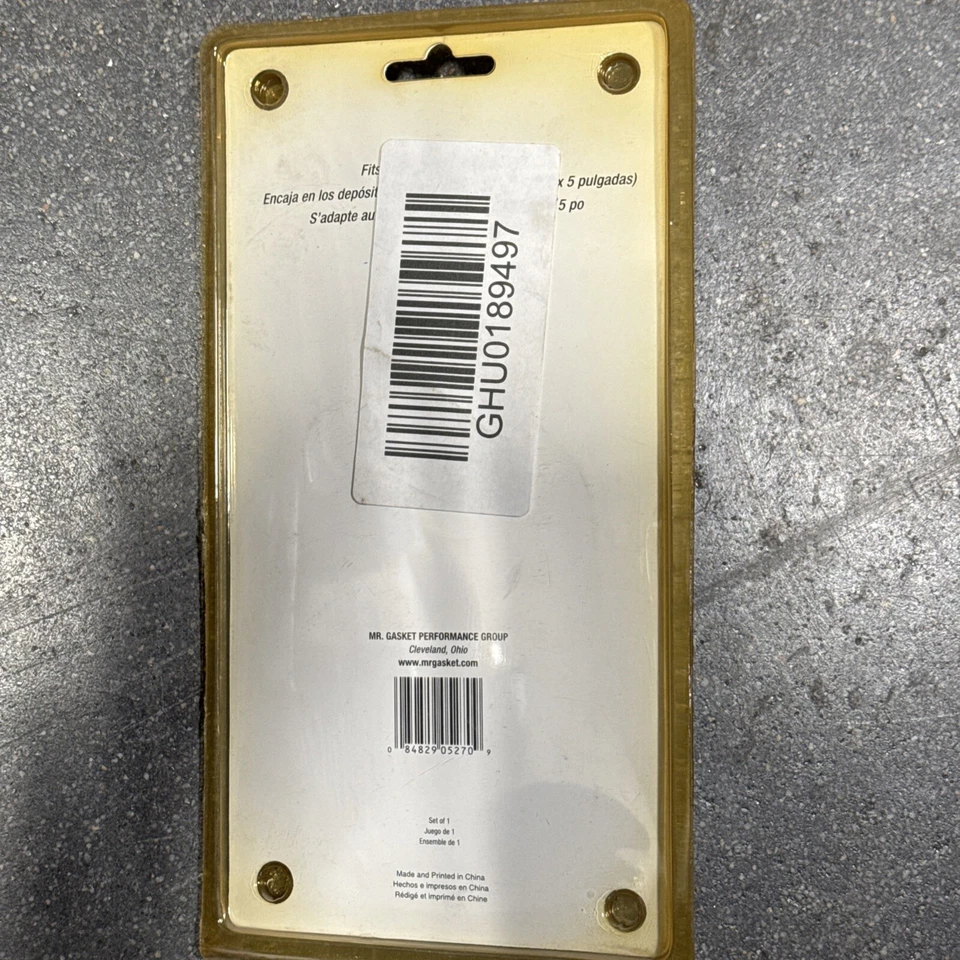 Brake Master Cylinder Reservoir Cap Mr Gasket 5270 - Image 2 of 2