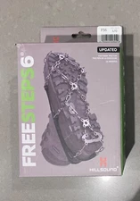 NEW HILLSOUND FREESTEPS6  MICROSPIKES  ~ Updated  FREE STEPS 6 ~ Large
