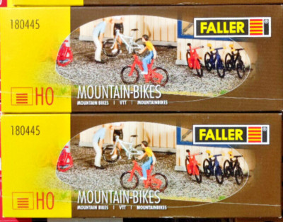 Faller  180445 MOuntain Bikes )16) HO 1:87 Scale Unassembled Kit