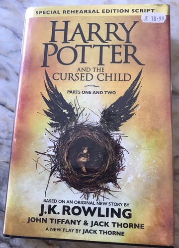HARRY POTTER AND THE CURSED CHILD-J.K ROWLING 2016 1st UK EDITION HC ...