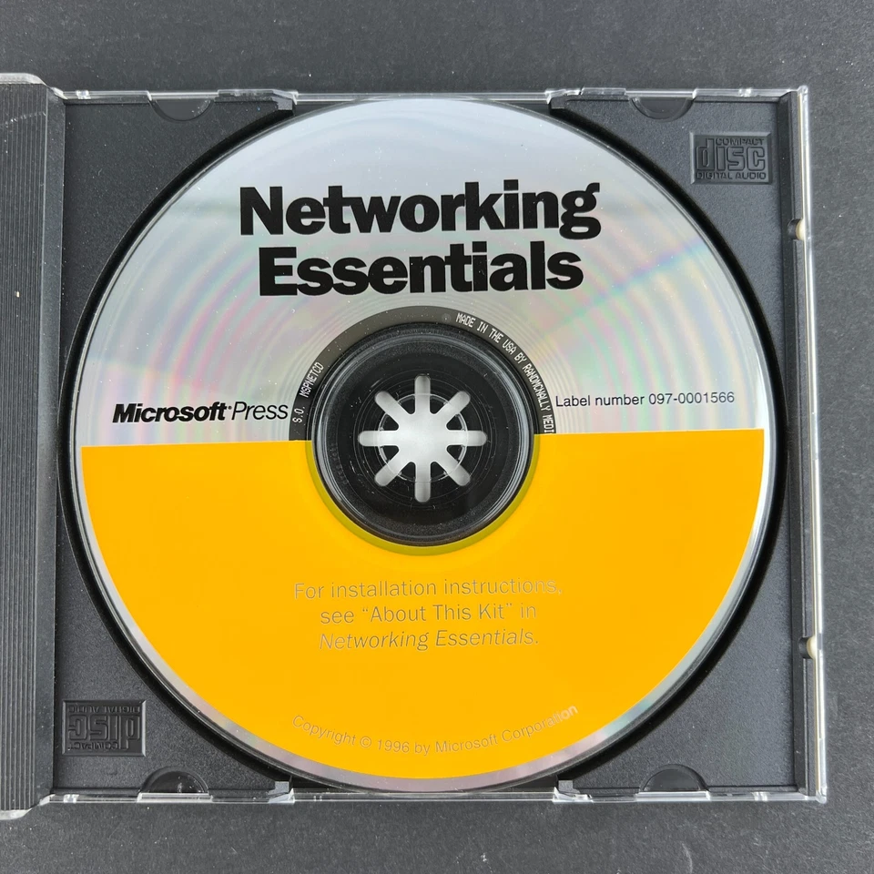 Microsoft Press Networking Essentials Training Kit CD-ROM - Image 2 of 3