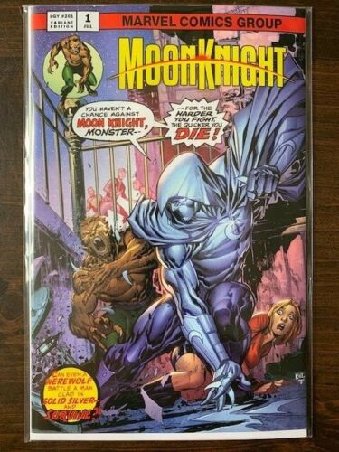 Moon Knight #1 TERRIFICON 2021 Exclusive Variant Werewolf By Night #32 Homage - Picture 1 of 1