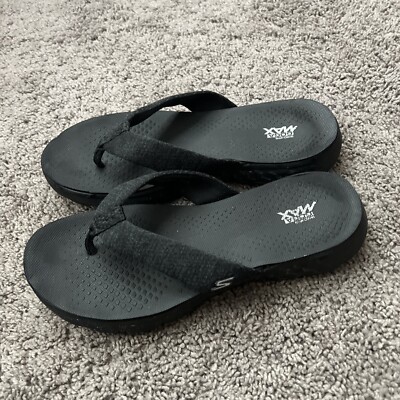 skechers womens goga max sandals
