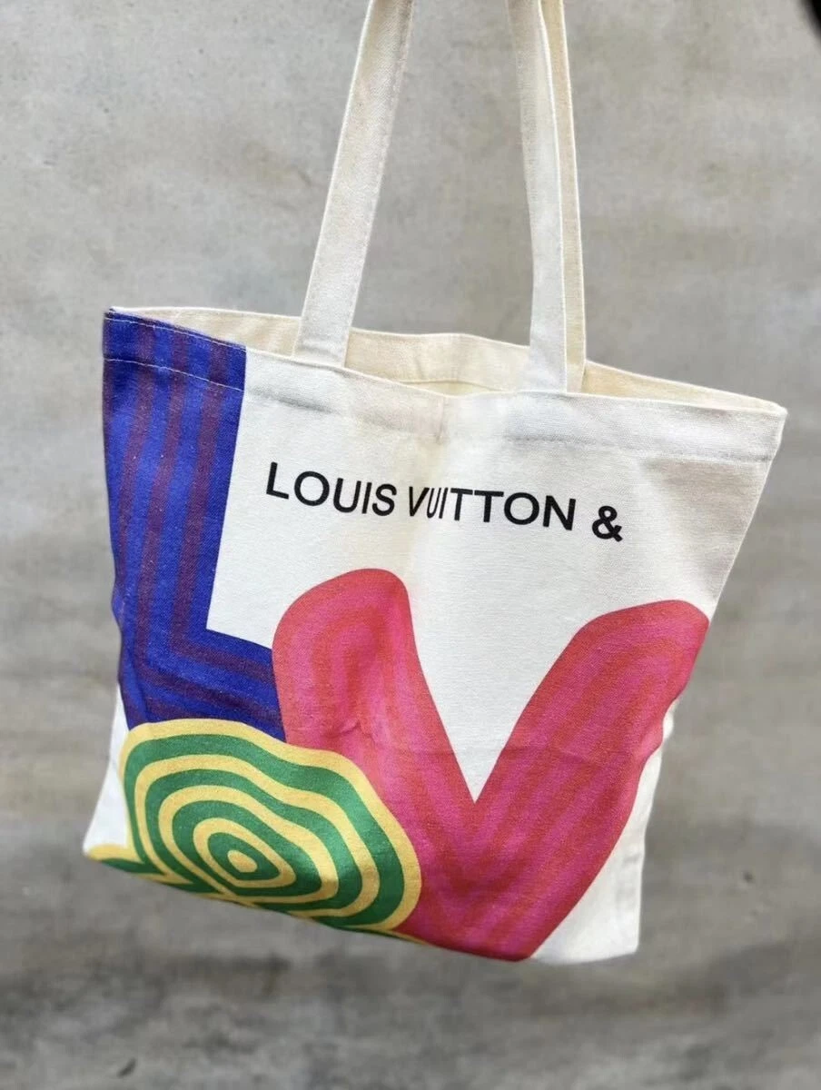 Louis Vuitton Canvas Eco Bag Shinsen exhibition Limited tote bag NEW