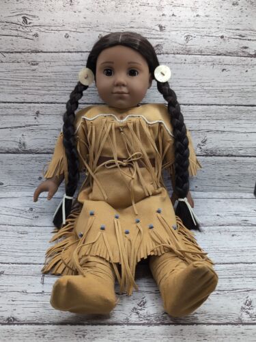Kaya'aton'my (Kaya) 2000s American Girl Doll Meet Outfit Factory Braids Clean - Picture 1 of 7