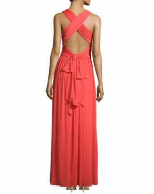 orange halston dress Halston Heritage Blouson Dress, 10 / Orange