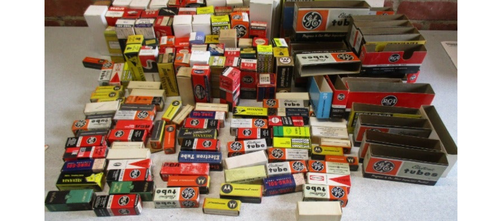 Vintage Vacuum Tube Grab Bag - NOS IN BOX - 3 TUBES FOR A BUCK! Thousands Avail!