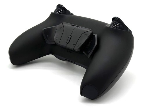 Black V4 Pro Modded + 4 Reflex Paddles Silent Modz Wireless Controller for PS5 - Picture 7 of 19