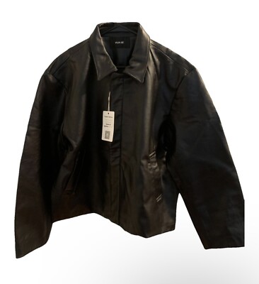 Vuja de dual zip leather jacket | eBay