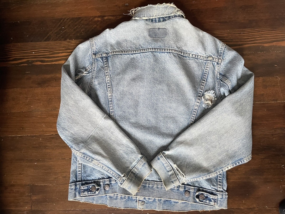 Vintage Levi's Denim Jacket 70505 0217 Trucker Size 42 Type 3 USA