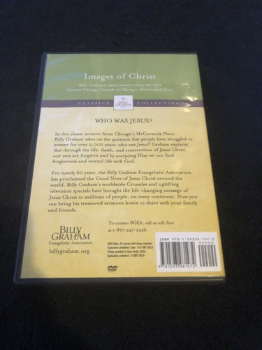 Billy Graham Images of Christ (Classics Collection), DVD Unsealed - Picture 2 of 5