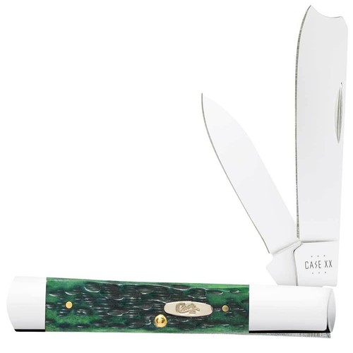 CASE XX POCKET KNIFE RAZOR GREEN KENTUCKY BLUEGRASS BONE eBay