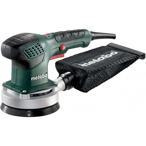 Metabo SXE 3125 Exzenterschleifer grün/schwarz Textil-Staubbeutel Softgrip NEU