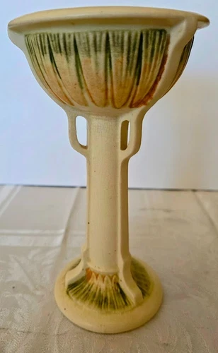 Antique Weller Art Pottery "ROMA Series" Center Piece Design, Great Cond. 9in