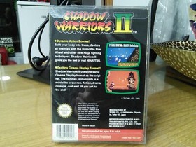 Shadow Warriors 2 II Ninja Gaiden - NES - AUS PAL A - CIB - Free Post