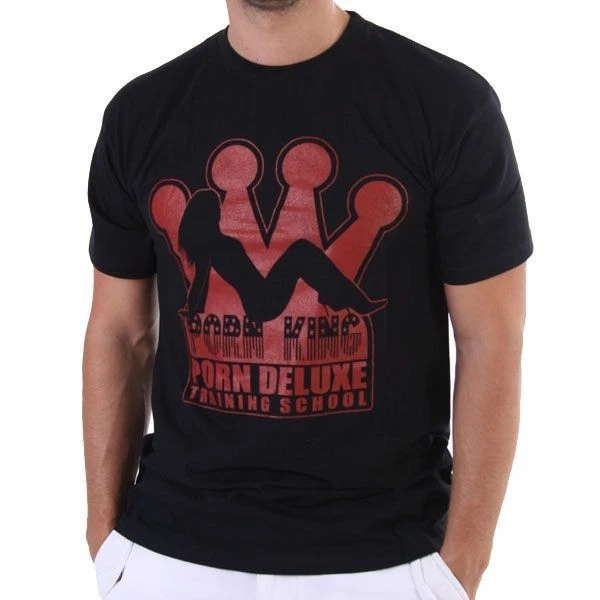 Porn Deluxe T-Shirt Men - Porn King - Black | eBay