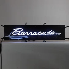 Barracuda Junior Neon Sign With Backing by Neonetics  5SMLBC