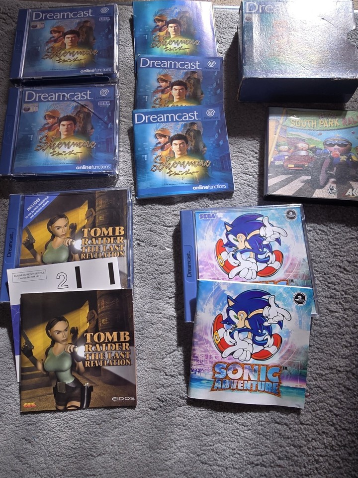 sega dreamcast games bundle Pal Includes Very Promo SOUTH PARK All CIB