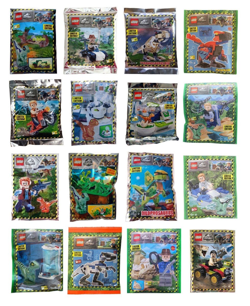 JAN Original LEGO Jurassic World Limited Edition polybag
