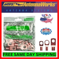 Metra Install Bay IBR22 Copper Ring Terminals Assorted Rings Large Gauge 8 Pcs.