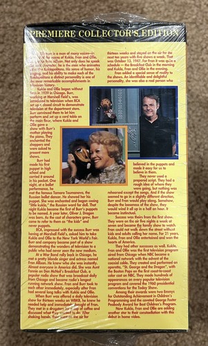 New Sealed Kukla Fran And Ollie VHS Set Of 5 Premier Collector's Edition New Kid - Picture 2 of 6