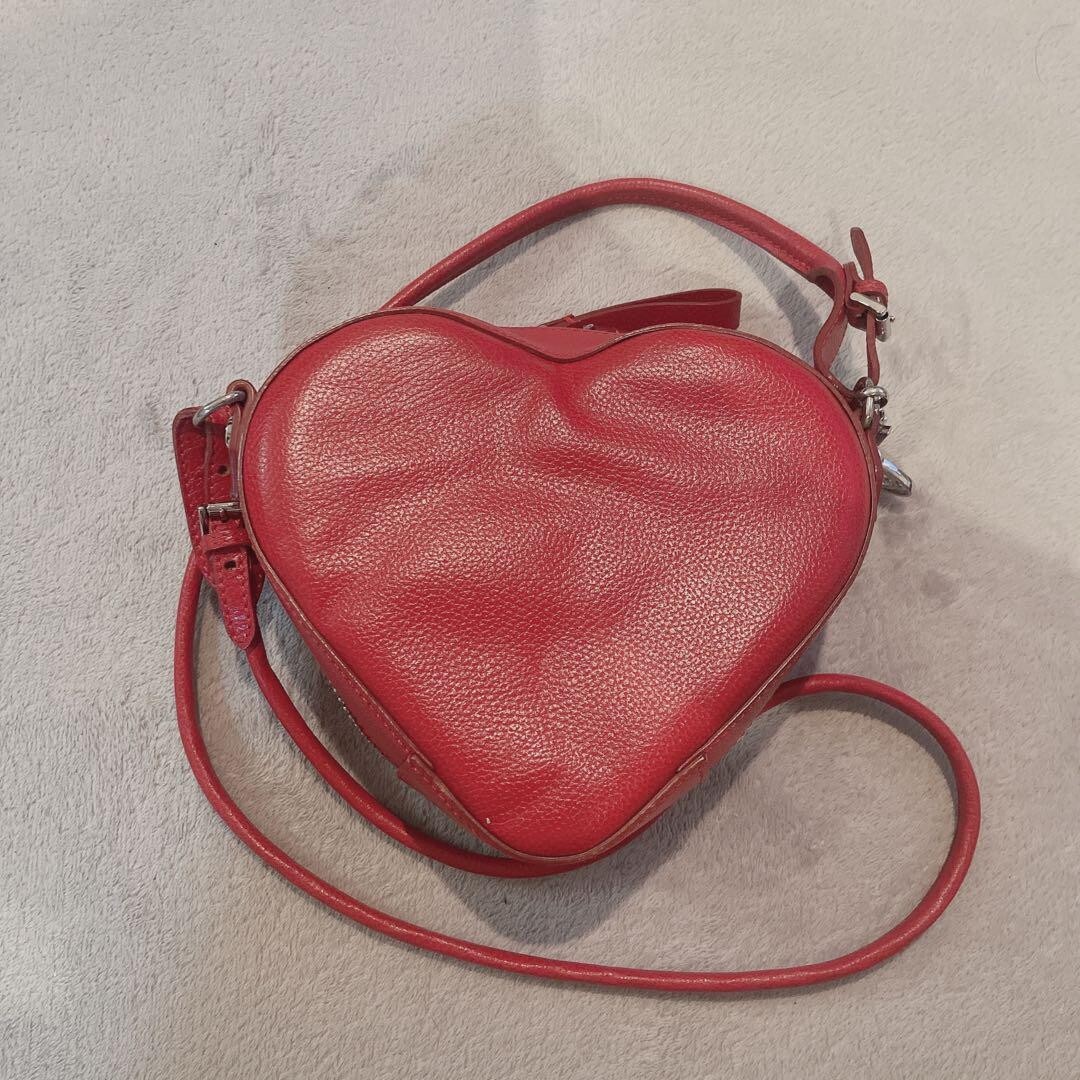 Vivienne Westwood Heart Shoulder Bag Used Excellent++ Japan Authentic