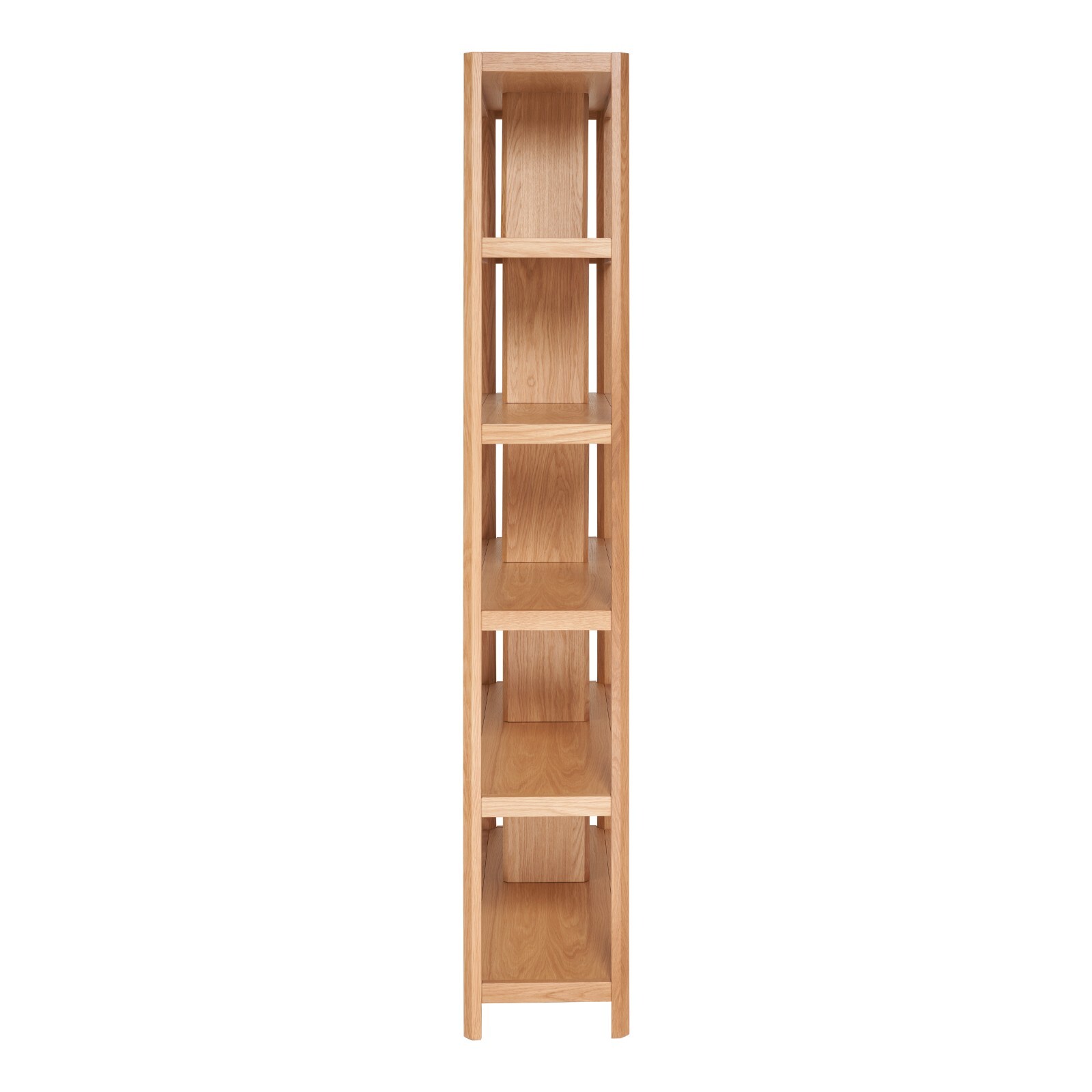 Ercol Ella Shelving Unit Clear Oak W100CM W32CM H190CM Finish RRP £