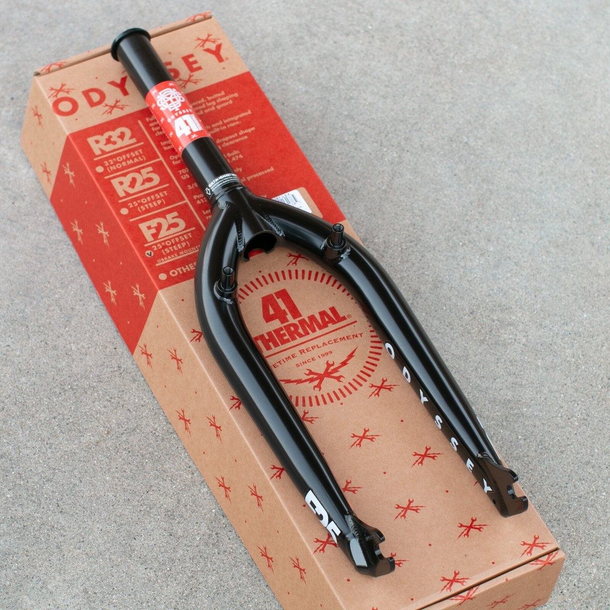 ODYSSEY BMX F25 BLACK BICYCLE 3/8