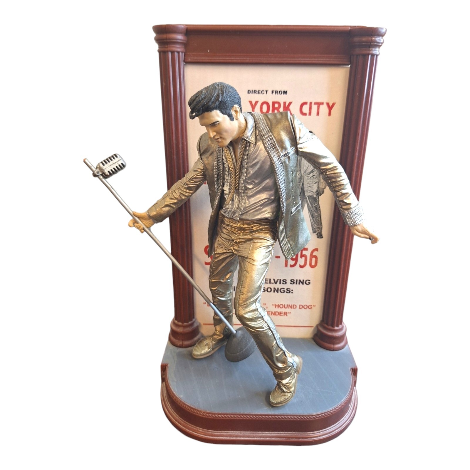 Elvis Presley Statue McFarlane Toys. Made In China. Lightweight With