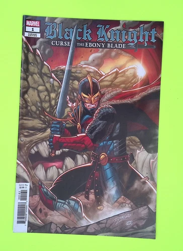 Black Knight Curse of the Ebony Blade #1f 2021 Marvel Comics Variant L57-147