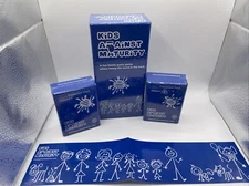 Kids Against Maturity:Card Game for Kids & Expansion Packs 1-2 & Sticker New!