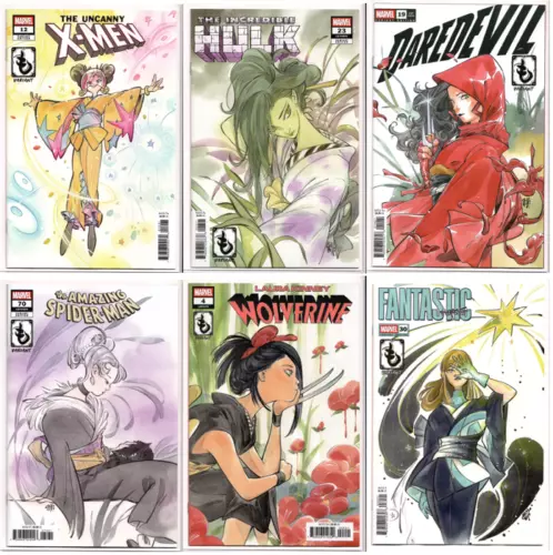 Peach Momoko KIMONO Daredevil 19 Uncanny X-Men 12 ASM 70 & MORE Set LOT 2025