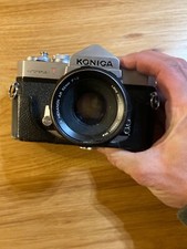 Konica Autoreflex T 35mm SLR Camera With 52mm Lens