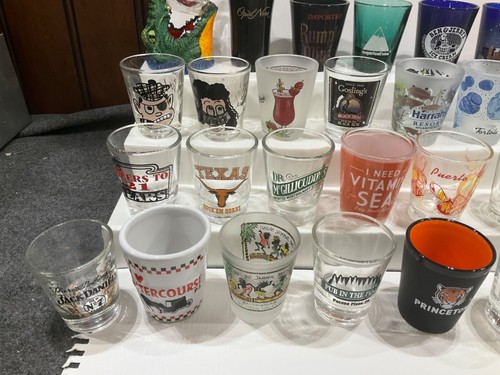 VINTAGE SHOT GLASSES: U PICK - Picture 12 of 64