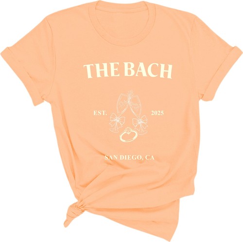 Il Bach. T-shirt festa, maglietta sposa, maglietta festa sposa, maglietta regalo sposa - Foto 9 di 13