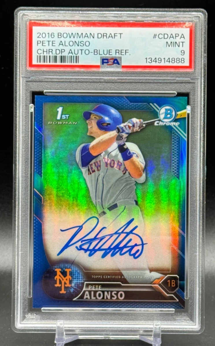 Bowman Pete Alonso Baseball 2016 Season Sports Trading Cards