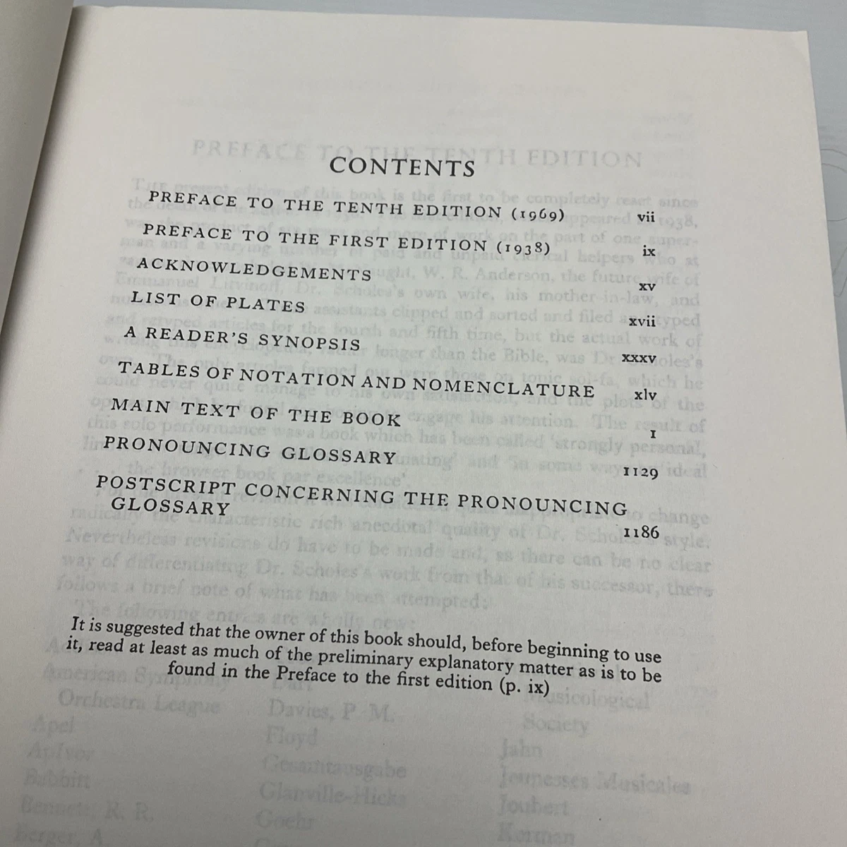 The Oxford Companion to Music Percy A Scholes music dictionary paperback