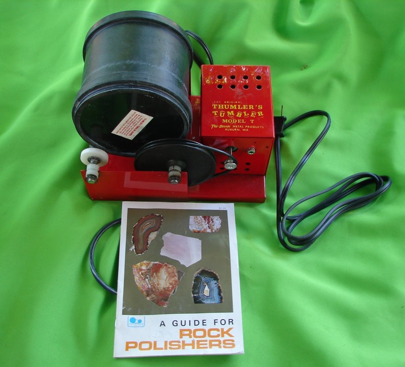 Thumlers Model T Rock Tumbler Polisher Tru Square Lapidary Geology USA Lapidary