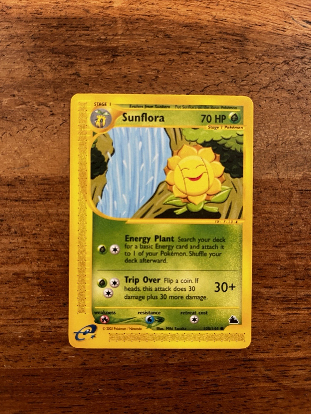 Sunflora 105/144 Skyridge WOTC Vintage Pokemon 2003 - NM