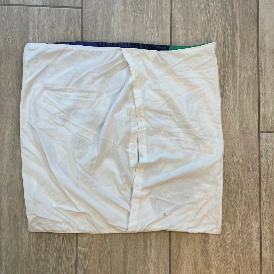 Funda de almohada Pottery Barn Kids Marvel Hulk 18x18 cómic héroe algodón Foto 2 de 4